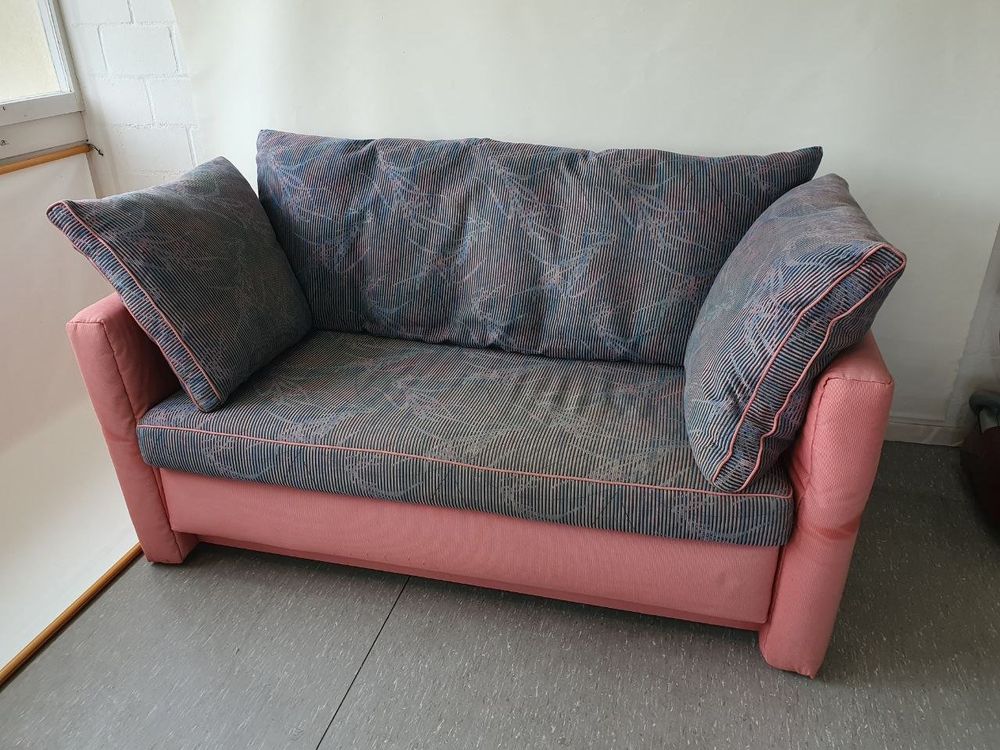 2 Sitzer Rosa Sofa L 680 Kaufen auf Ricardo