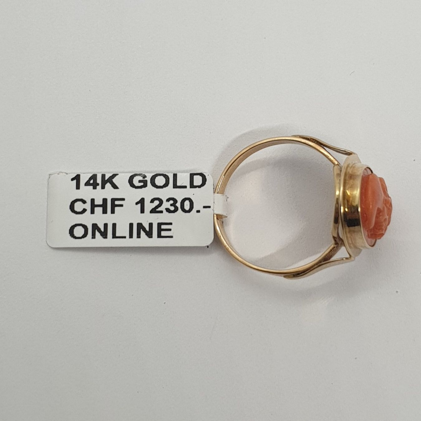 Anelli: Echt 14K Gold Ring – Usato da Luzern venduto da Goldhaus-Luzern 3