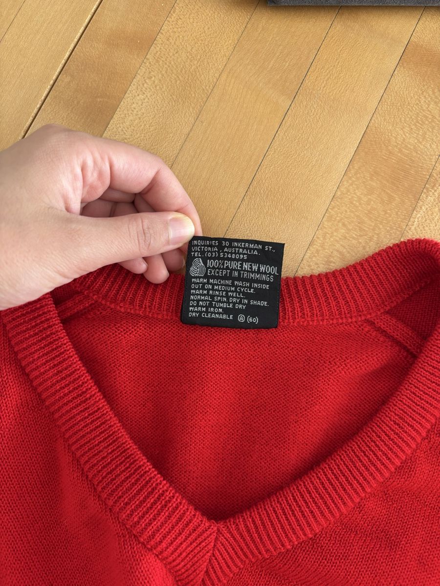 Maglioni & Felpe: Wollpullover rot Grösse L – Usato da Zürich venduto da nnsn 6