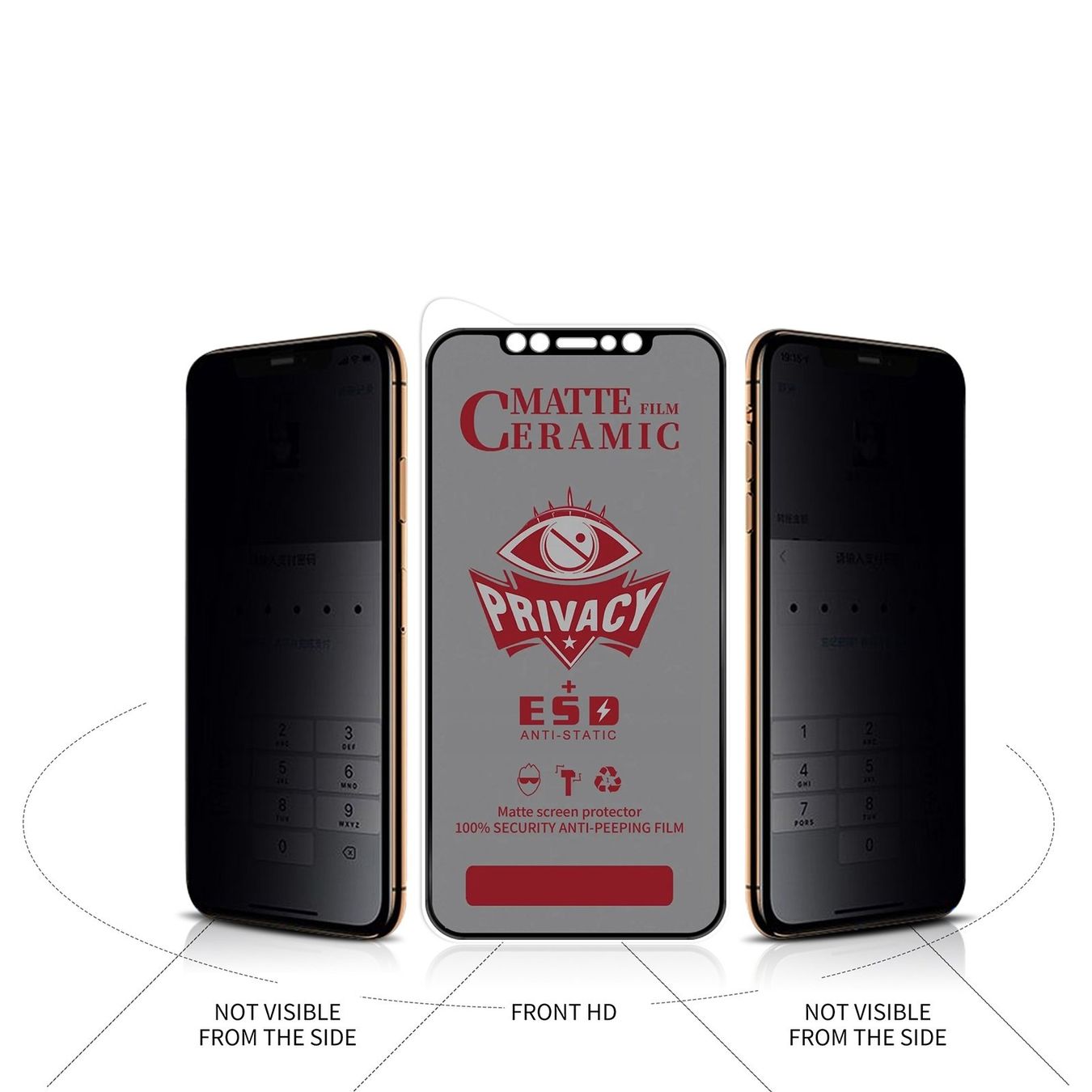 Covers & Schutzfolien: Protection d'écran Screen IPhone 15 Pro de confidentialité – Neu und originalverpackt aus Renens VD von Accessoryworldch 1