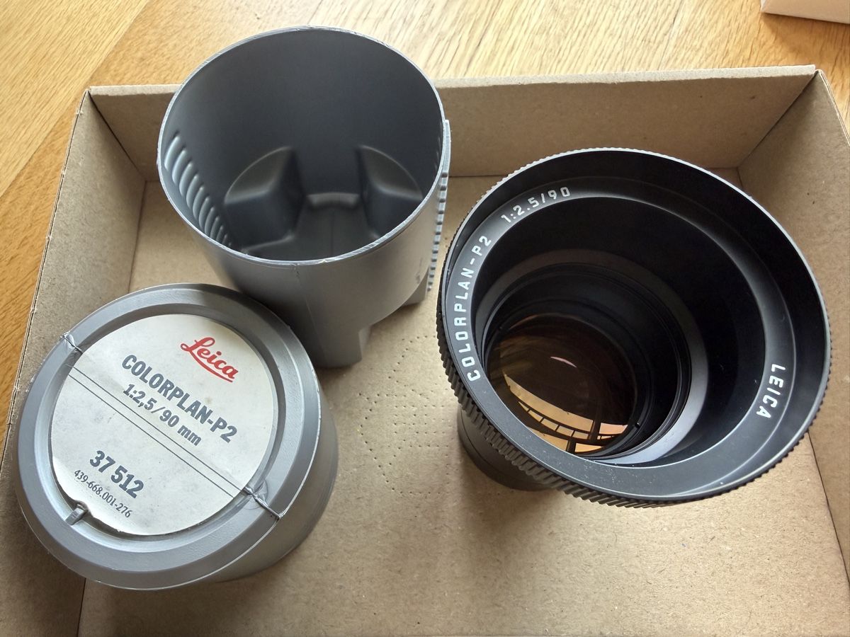 Leica Obiettivi: Leica Colorplan-P2 1:2,5 / 90mm – Nuovo (secondo la descrizione) da Uetikon am See venduto da Tightfun