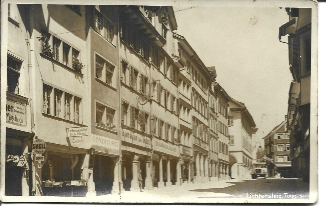 Ansichtskarten: AK  Lichtensteig – Gebraucht aus Appenzell von mai25