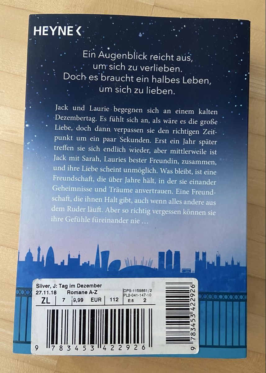 Bücher: Ein Tag im Dezember von Josie Silver – Gebraucht aus Lufingen von kai_bg8j 1