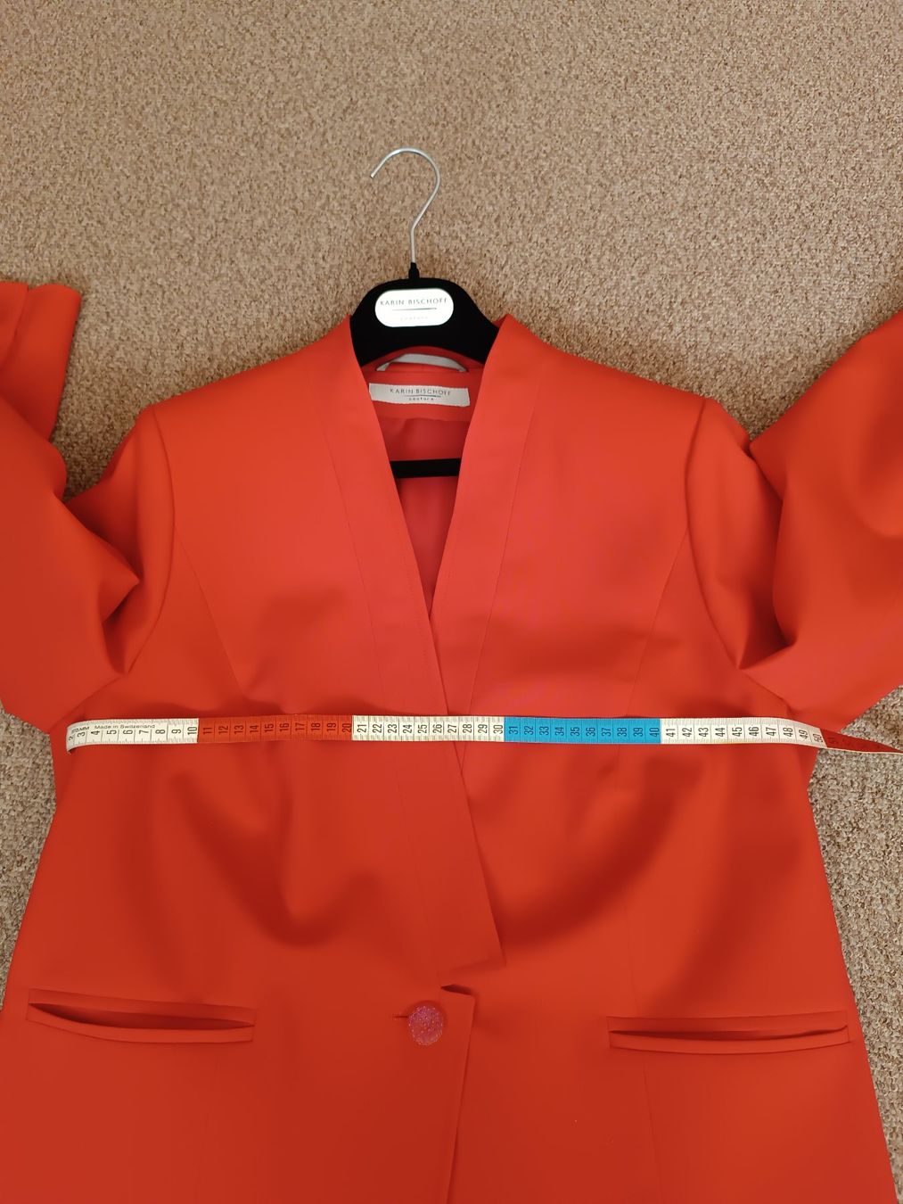 Completi & Tailleur: Hosenanzug Damen rot – Nuovo (secondo la descrizione) da Horn venduto da sonjamenzi 2