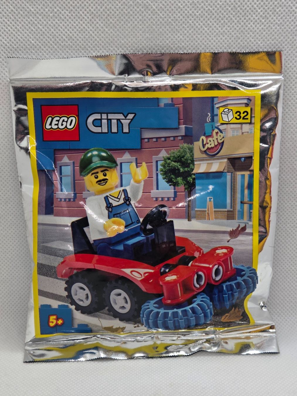 Lego Kit di costruzioni: LEGO City 952106 Sweeper foil pack – Nuovo e nell'imballaggio originale da Basadingen venduto da NekoBricks