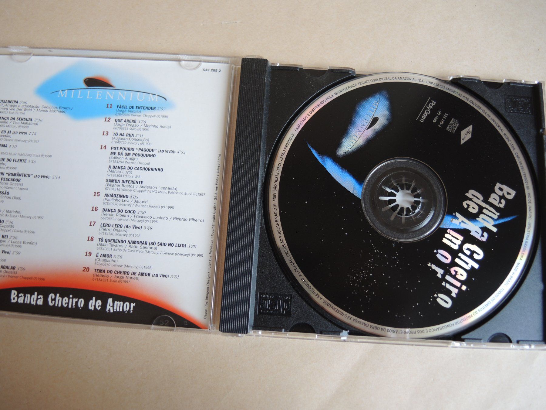 CD: Banda Cheiro de Amor - CD Brazil – Usato da Rorschach venduto da maeck8 1