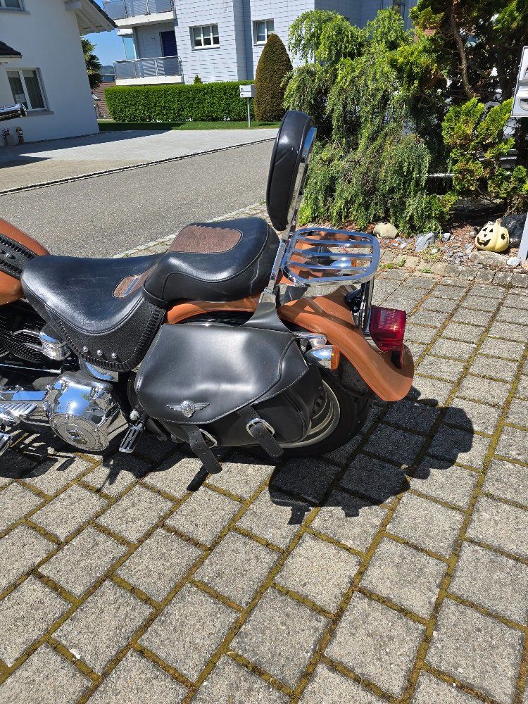 Harley-Davidson Chopper: FAT BOY FLSTF 1584 Anniversary edition – Gebraucht aus Wohlen AG von Bikergogo666 7