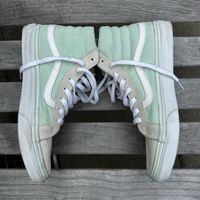 Vans Sk8-Hi Mintgrün, Top Zustand, Grösse 38 - Sommer Look!