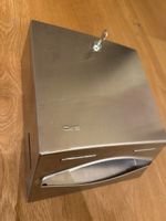 CWS Papierhandtuchspender Edelstahl mit Schlüssel