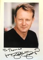 Stellan Skarsgård Autogramm signiert Foto 15x21cm