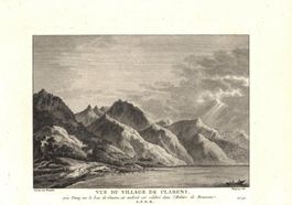 Clarens Originalkupferstich 1780