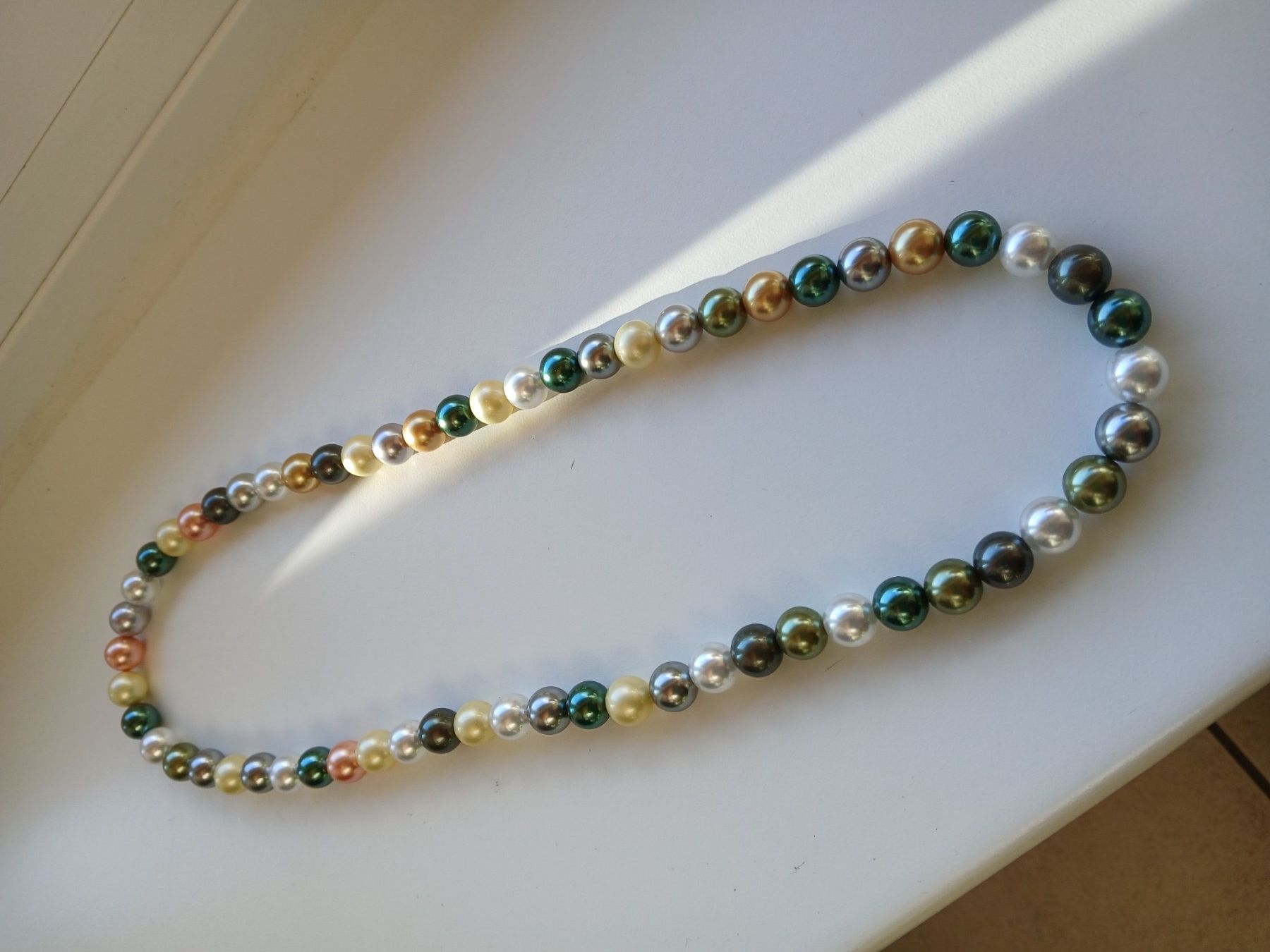 Catenine: Süsswasserperlenkette – Usato da Stallikon venduto da madi0320