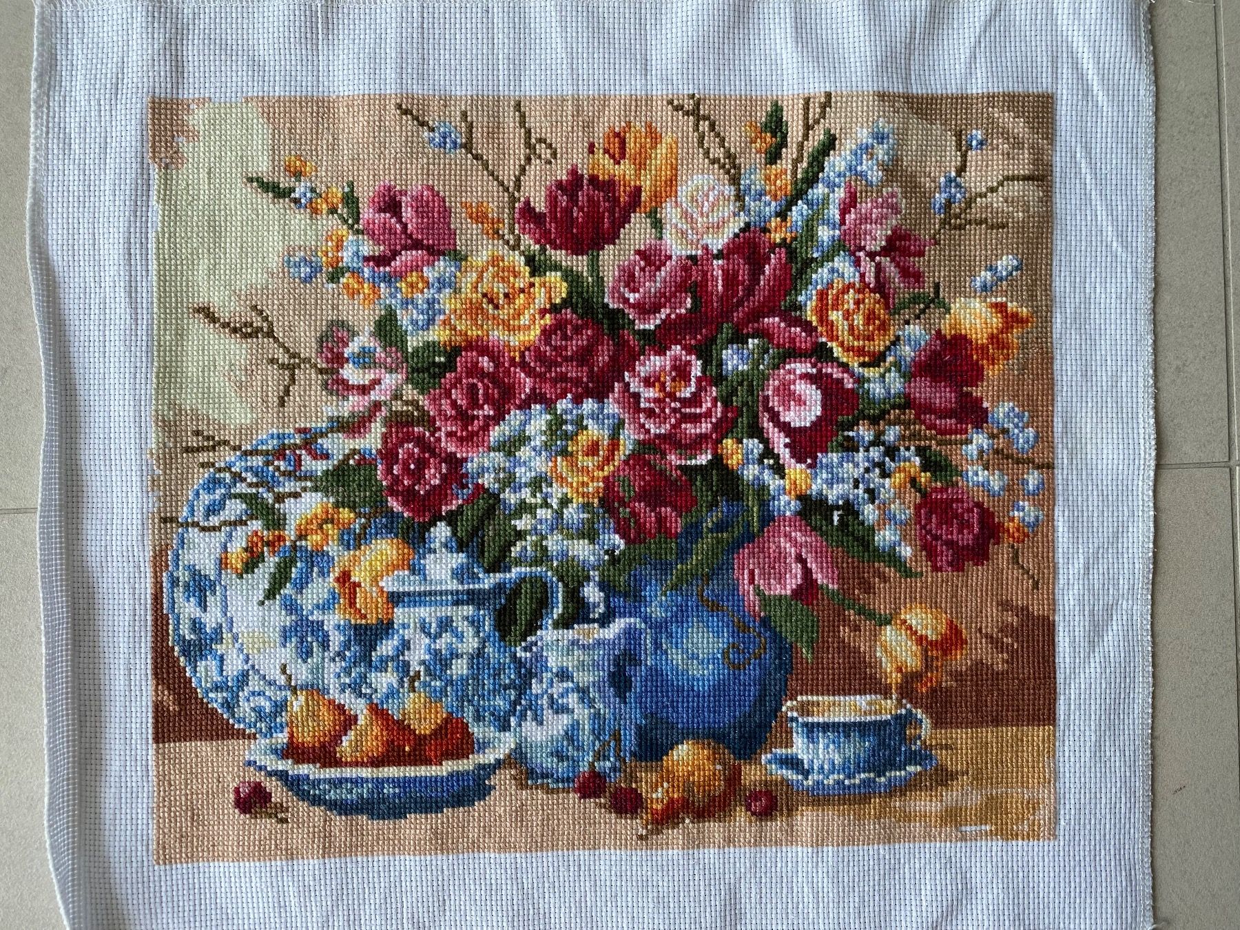 Poster & Bilder: 2 Bilder Petit Point – Neu (gemäss Beschreibung) aus niederbipp von Esbenz 8