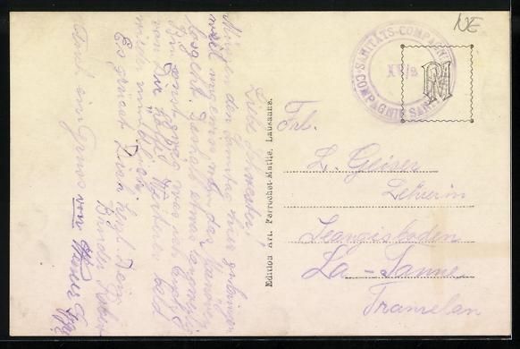 Cartoline postali: AK Travers, Centre du Village – Usato da Berlin venduto da bartko-reher 1