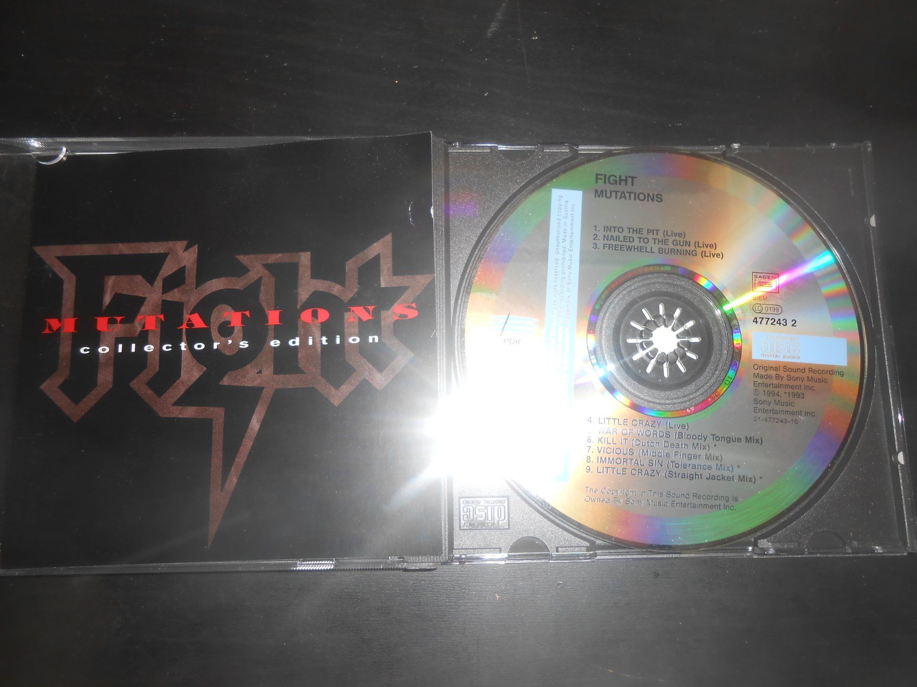 CD: Fight – Mutations / 1994 – Usato da Aarberg venduto da witchhunter01