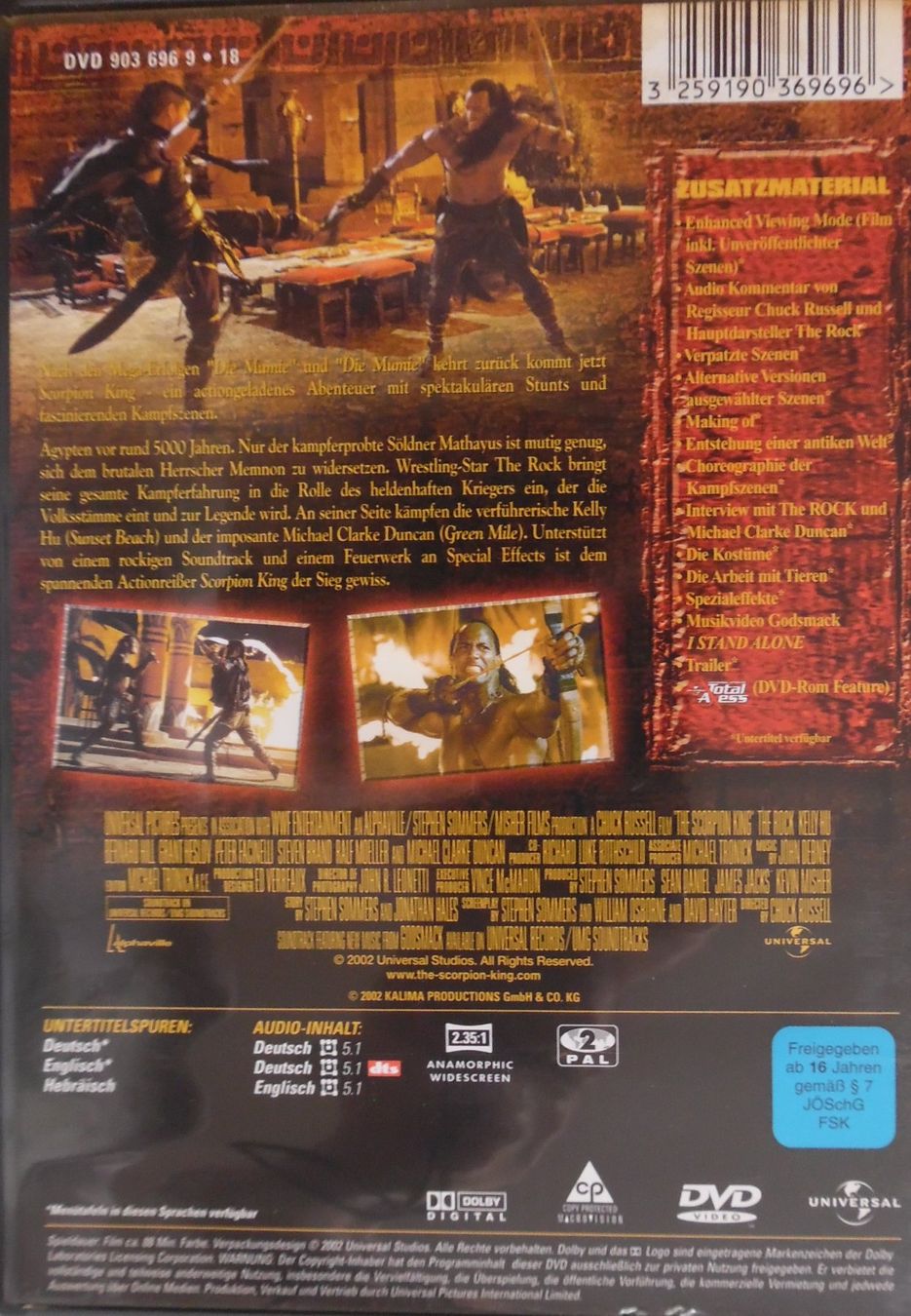 Tutti i DVDs: The Skorpion King – Usato da Bellinzona venduto da Luna093 2