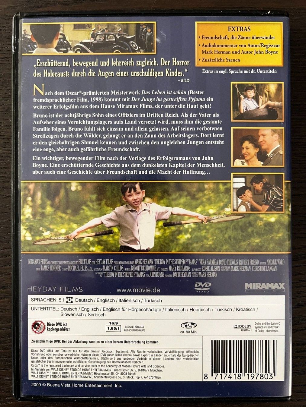 Tous les DVDs: Der Junge im gestreiften Pyjama – D'occasion à Zürich par FilmFreunde 1