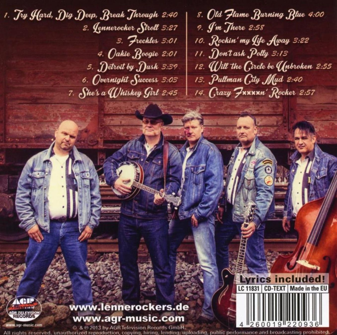 CDs: The Lennerockers – Rustin' And Rollin' – Gebraucht aus Brunnen von Barfly5 1