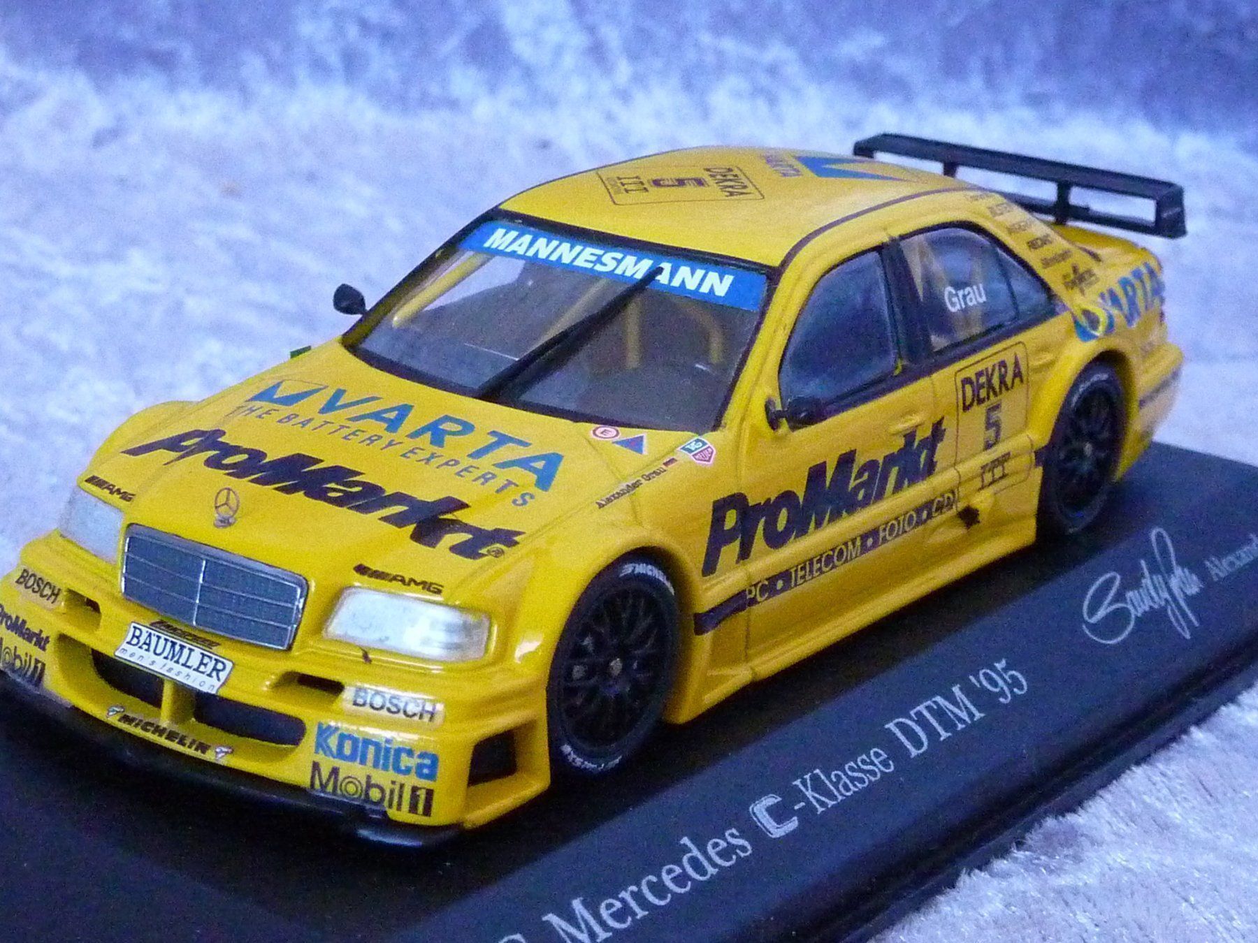 Minichamps Modellini d'auto: Mercedes DTM 1995 #5  1:43 – Nuovo e nell'imballaggio originale da Dürrenäsch venduto da modellautos4you 2