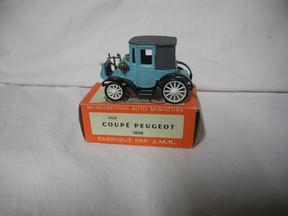 Ancienne Voiture Miniature Rami Coupe Peugeot 1898 By Jmk France Tacot