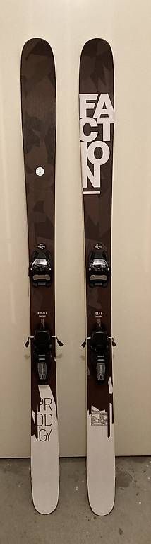 Skis: Ski Faction Prodigy 1 + fixations Marker Griffon – D'occasion à Vinzel par PFrancet