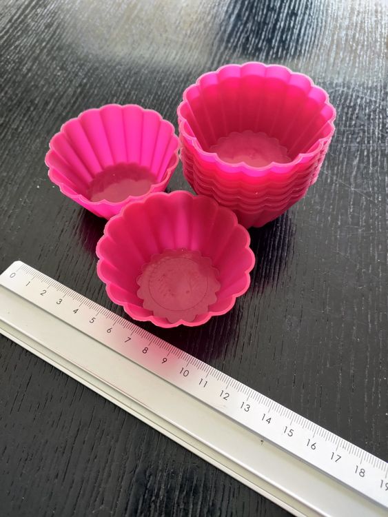 Cupcake-Förmchen Aus Silikon – Wiederverwendbar, Rund/quadratisch/rechteckig, 24 Stück + 20 Tier-Picker