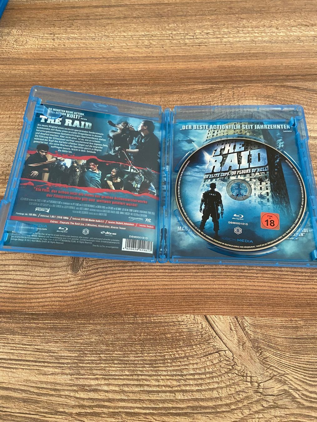 Tutti i DVDs: The Raid Blu-ray+DVD in Top Zustand! – Usato da Hasle LU venduto da P89erni01 2