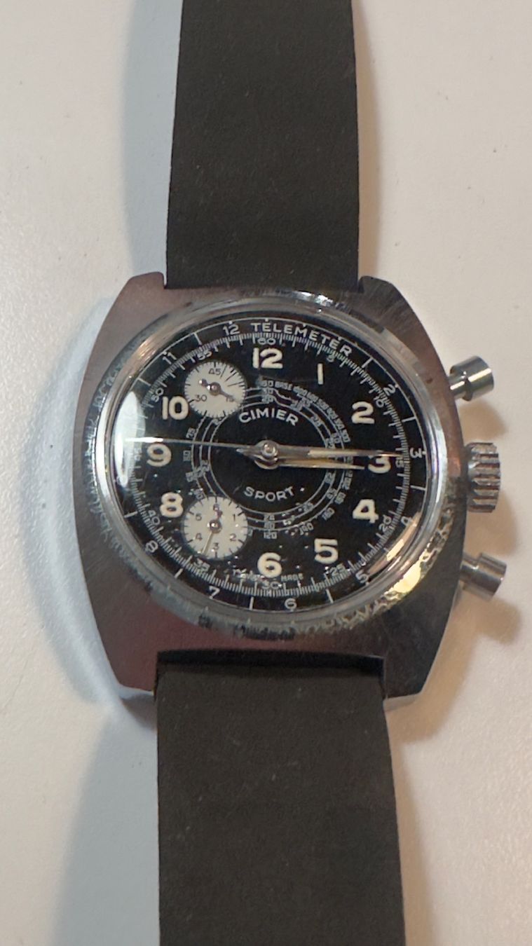 Cimier Orologi: CIMIER Telemeter Sport Watch / Defekt – Usato da Otelfingen venduto da Yossi-68 1