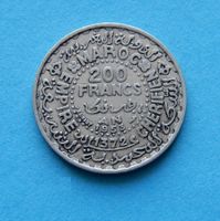 Münze Marokko 1953 Silber