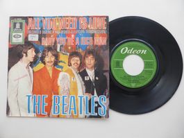 VINYL SINGLE  THE BEATLES