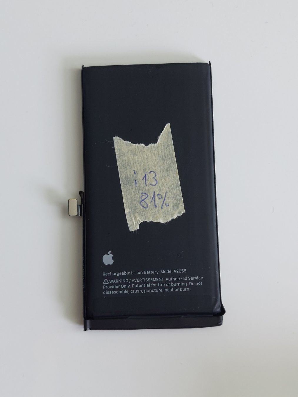 Apple Batterie: Original iPhone 13 Akku 81% – Usato da Pfäffikon SZ venduto da max_5ylc