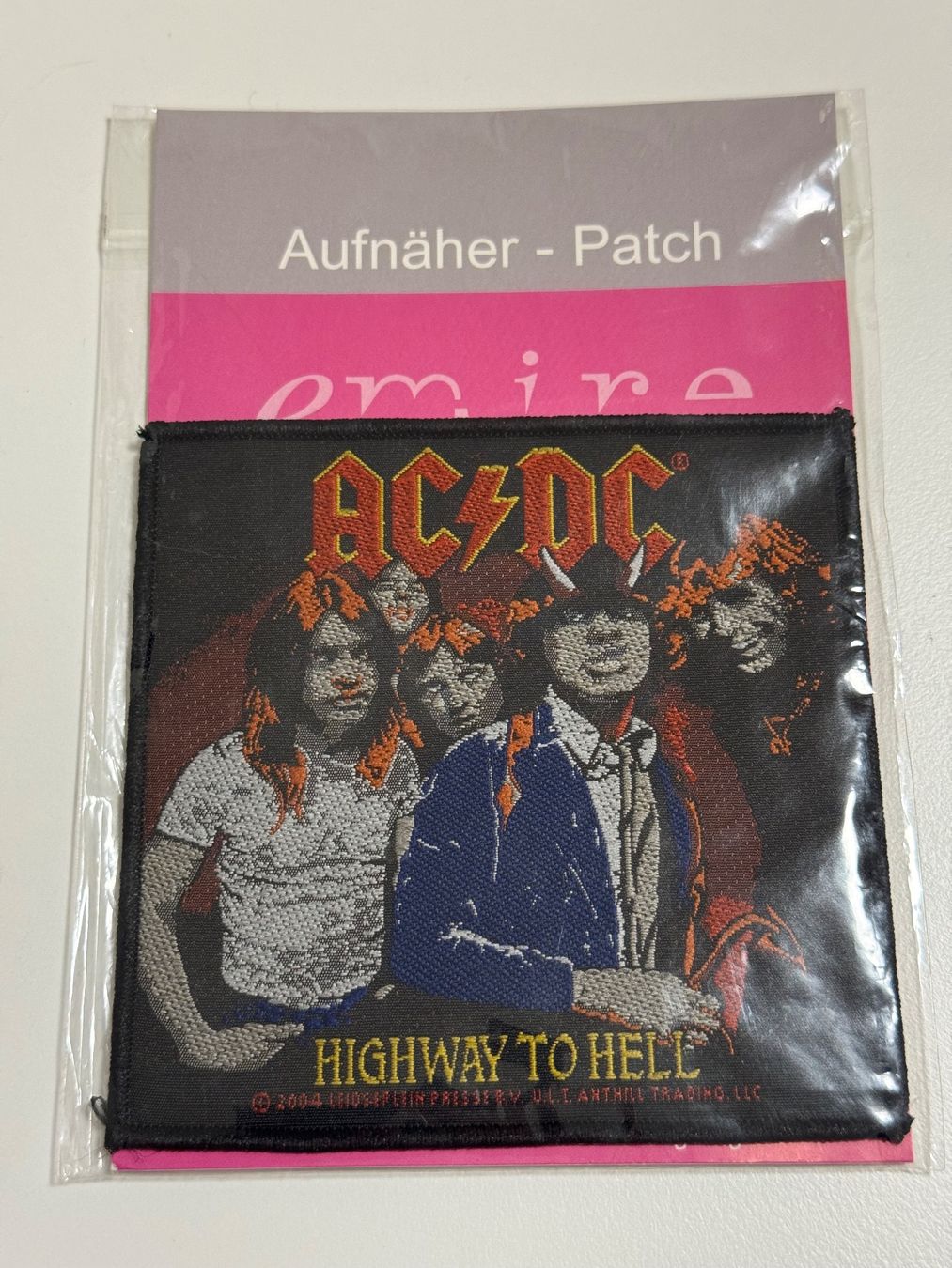 Toppe: AC/DC Aufnäher - Patch – Nuovo e nell'imballaggio originale da Camorino venduto da cobra540