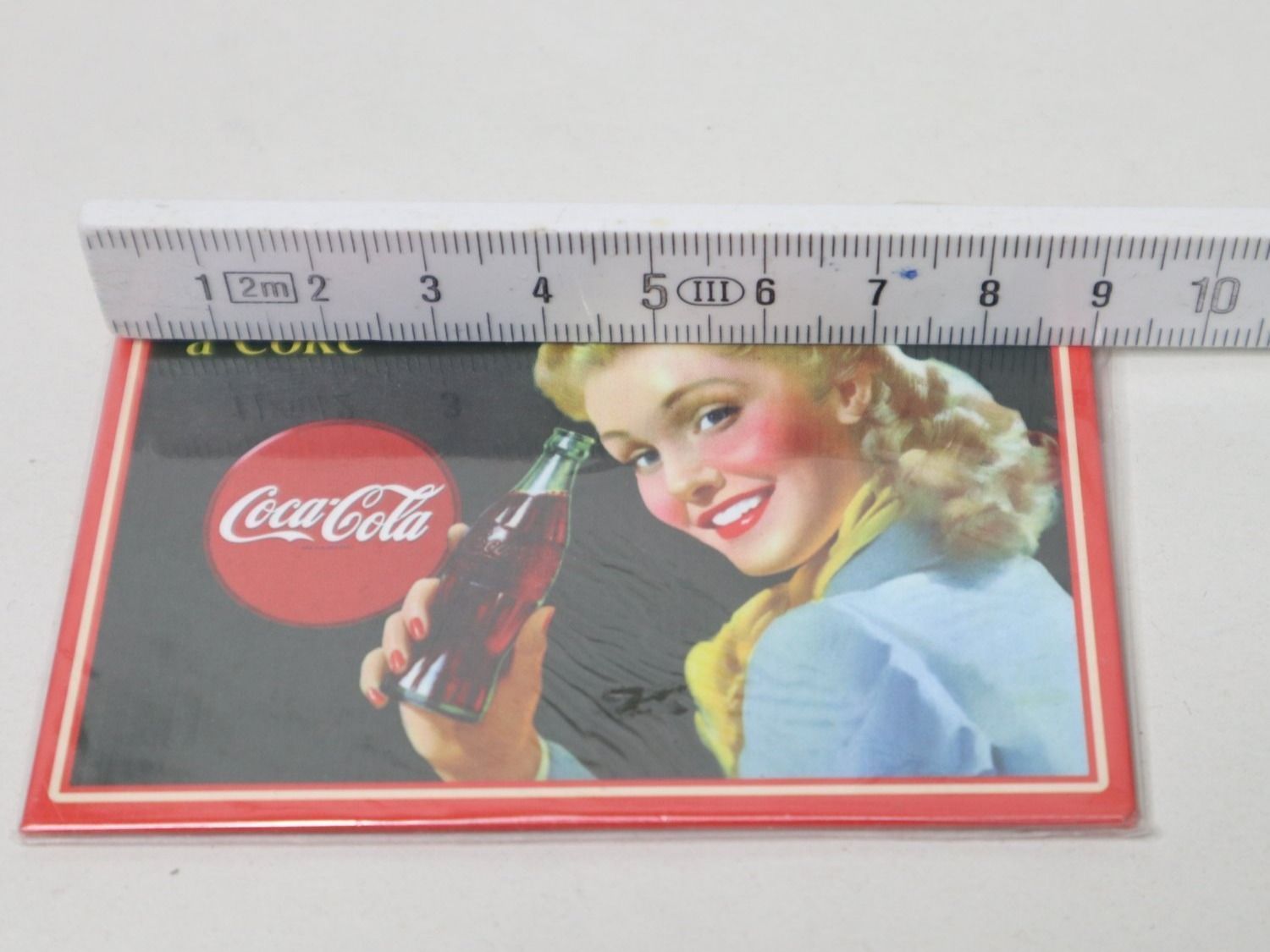 Coca-Cola Calamite: Coca Cola Metall Magnet Have a Coke neu – Nuovo e nell'imballaggio originale da Eschenbach SG venduto da Astalavista 1