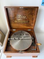Antike Mira Platten-Spieldose