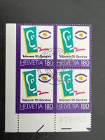 1995  Erstag gest.Viererblock mit Tab (K38)