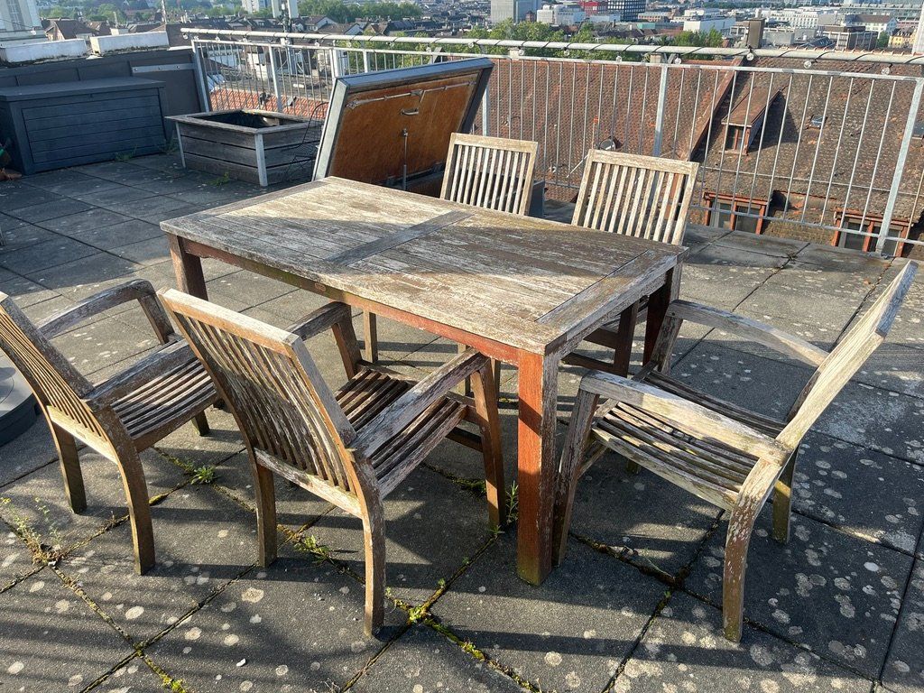 Set di tavolo e panche: Tischset inkl. 5 Stühlen – Usato da Zürich venduto da Pestopasta 1