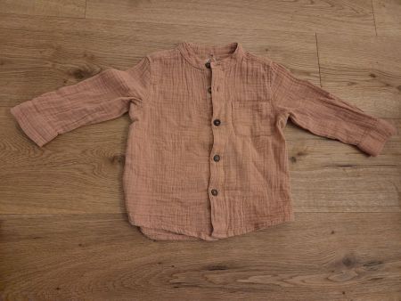 Langarmshirt Gr. 80 (rostrot)