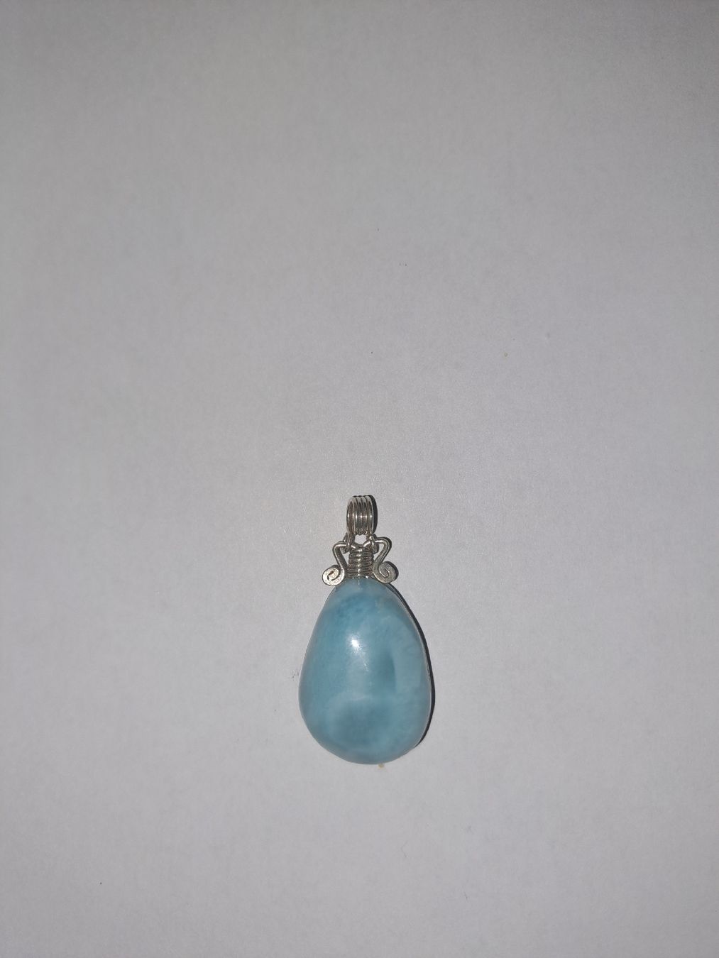 Pendentifs: Larimar Anhänger mit Silber – Neuf (Voir description) à Belp par bea_2752