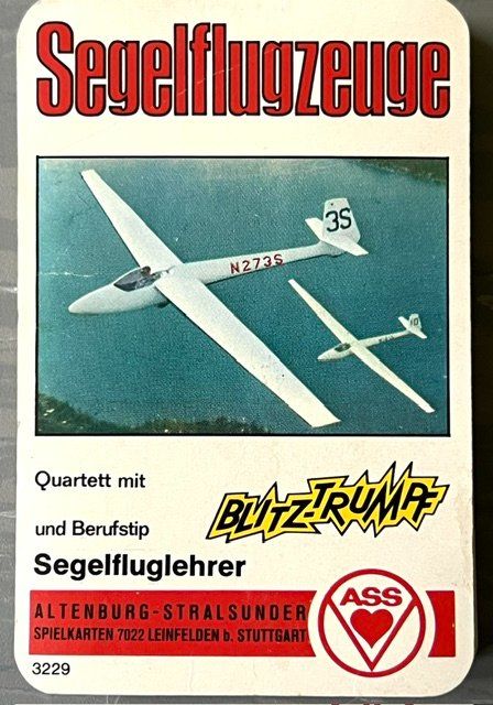 Giochi: Quartett Segelflugzeuge Nr. 3229 – Usato da Zürich venduto da gigimai67