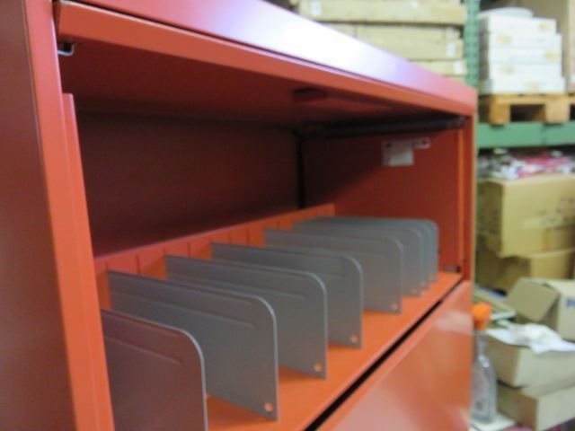 Armadi: W02 grosser Schubladenstock, Top, Orange – Usato da Necker venduto da liq24 3
