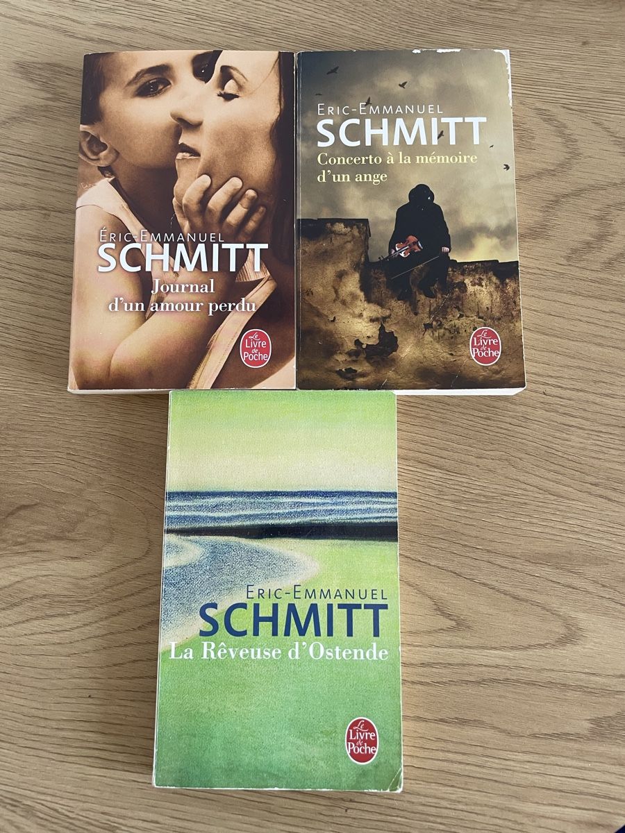 Libri: 3 livres de Éric-Emmanuel Schmitt – Usato da La Chaux-de-Fonds venduto da jda_j6w6