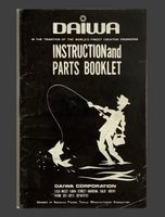Manuel Daiwa 8700 Instrucion et Parts Booklet 40-60