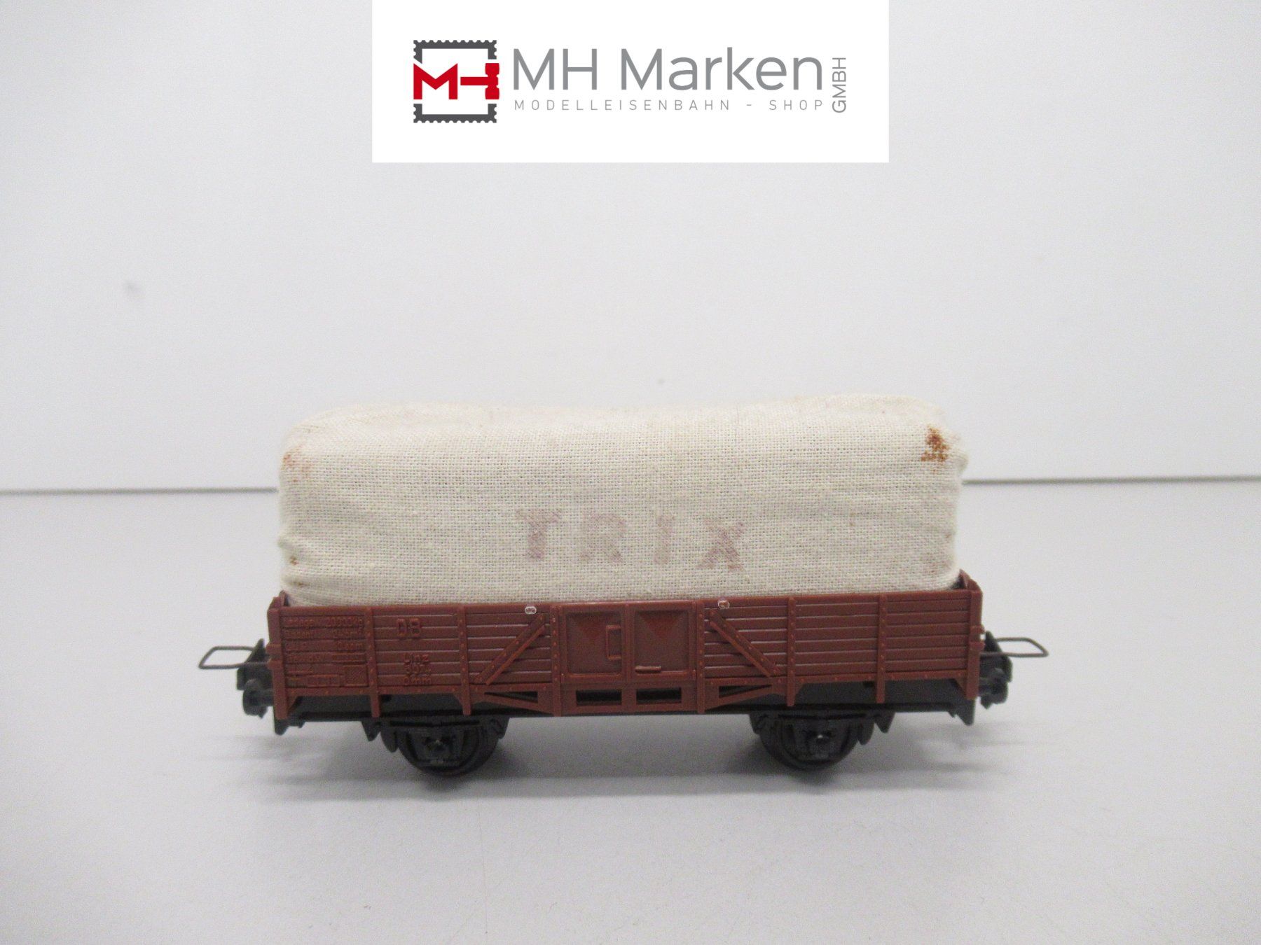 Trix Modelleisenbahnen: Trix-Express 33452 off. Güterwagen mit Plane DB DC 3-Leiter – Gebraucht aus Basel von mhmarken