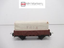 Trix-Express 33452 off. Güterwagen mit Plane DB DC 3-Leiter