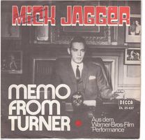 Mick Jagger  --  Memo from Turner  Single7