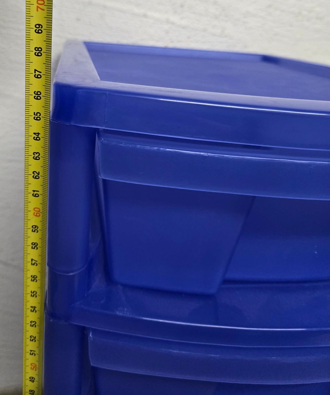 Banconi: Blauer Rollcontainer Schubladenelement Kunststoff – Usato da Rheinsulz venduto da Dred 5