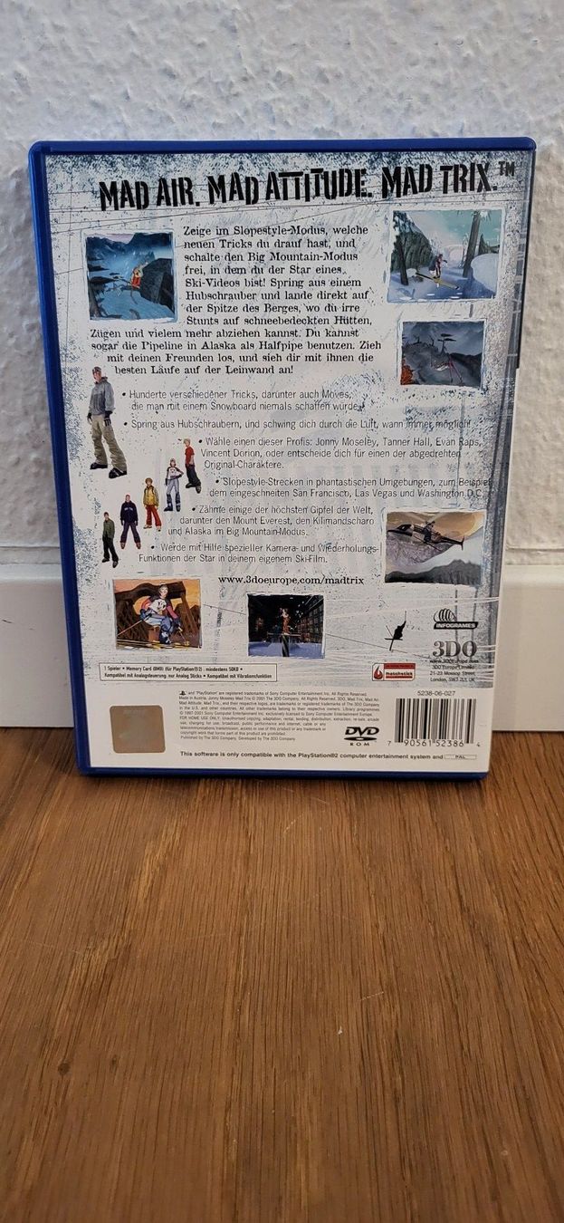 Sony Spiele: PS 2 - Jonny Moseley Mad Trix – Gebraucht aus Münsingen von DigitaleSpielecke 1
