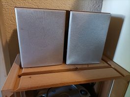 Lautsprecherpaar 4 Ohm 3W/5W klein Holzoptik