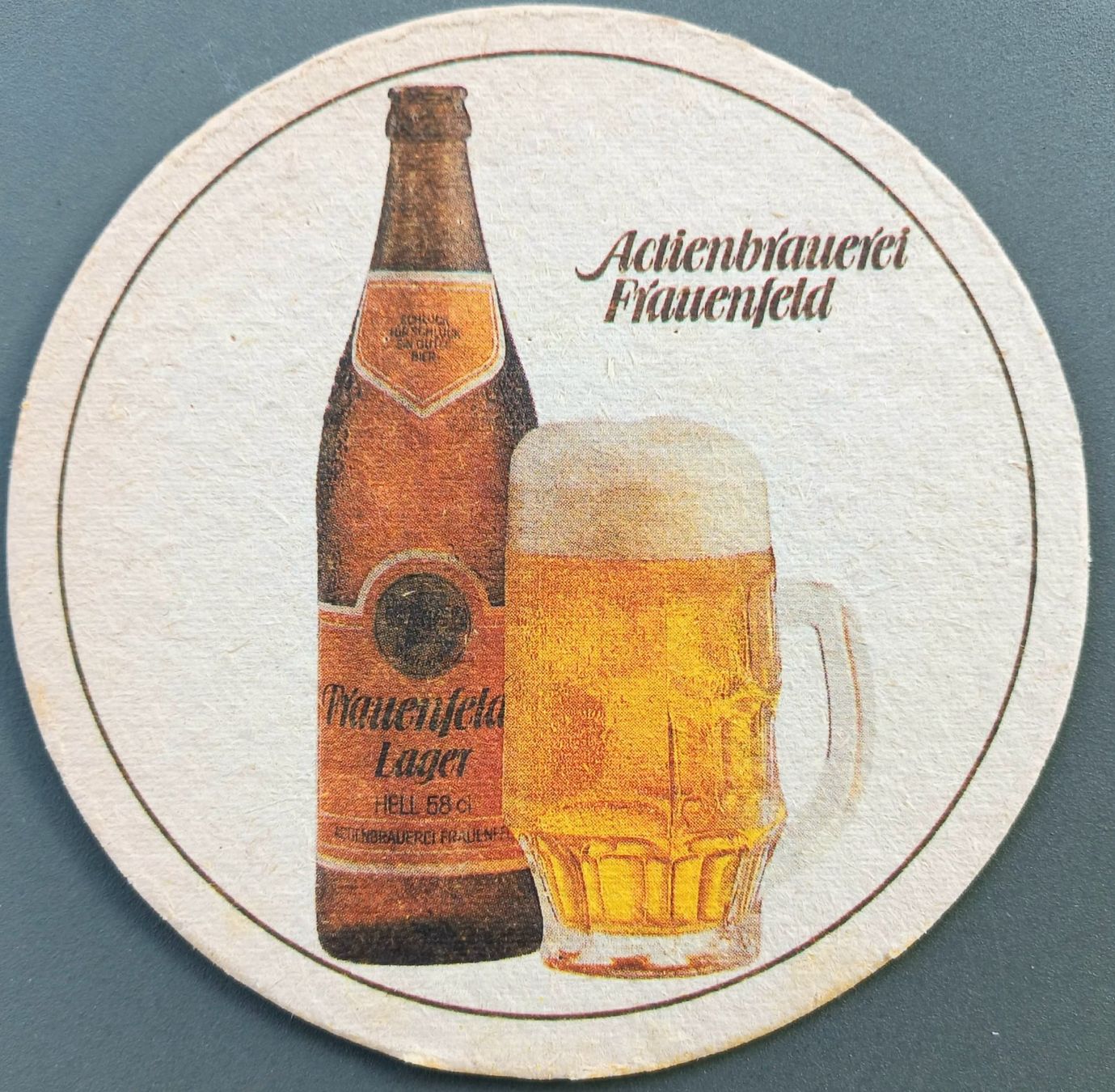 Sottobicchieri: Bierdeckel - Frauenfelder - CH – Usato da Niederuzwil venduto da lubimaja