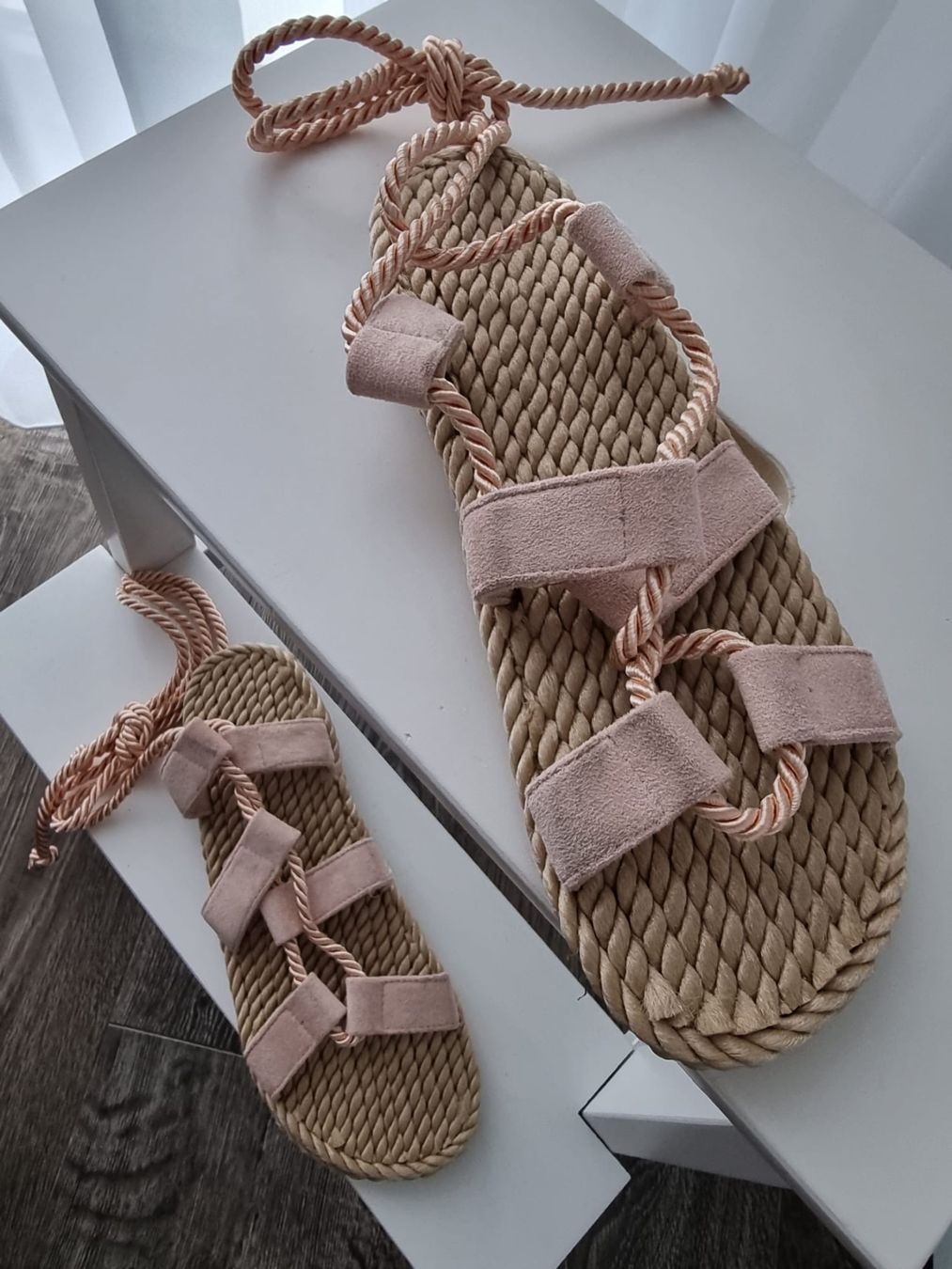Damenschuhe: Sandalen zum Binden Grösse 39 – Gebraucht aus Weiach von LemonJuice1995 1